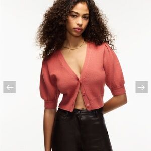 Aritzia Coral Sweater